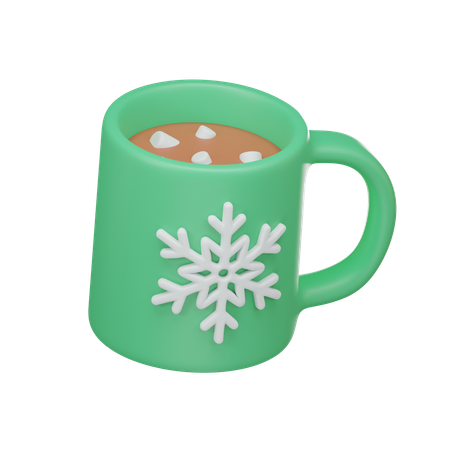 Tasse de Noël  3D Icon