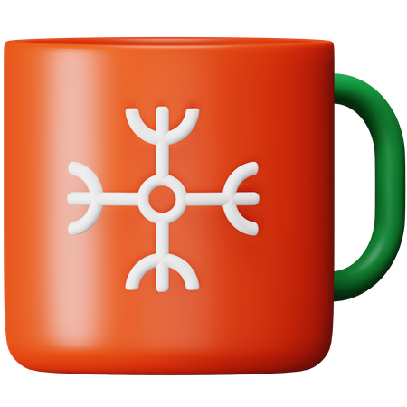 Tasse de Noël  3D Icon