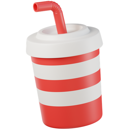 Tasse de soda  3D Icon