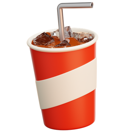 Tasse de soda  3D Icon