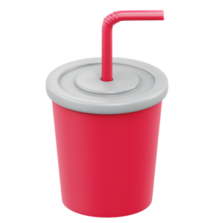 Tasse de soda  3D Icon