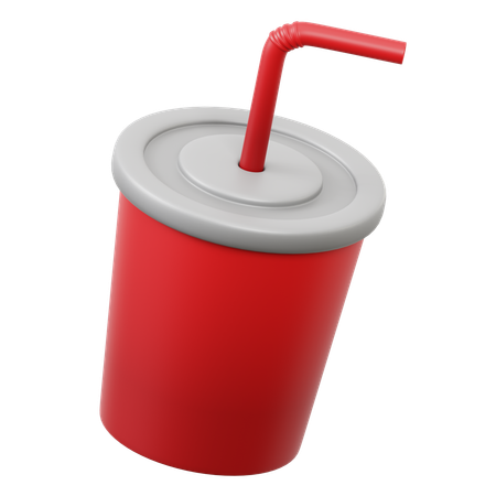 Tasse de soda  3D Icon