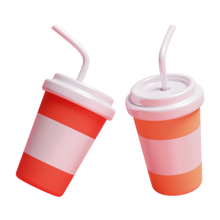 Tasse de soda  3D Icon