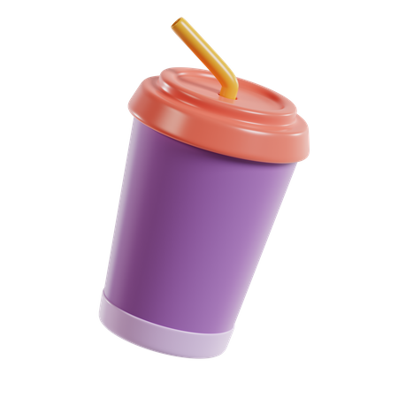 Tasse de soda  3D Icon
