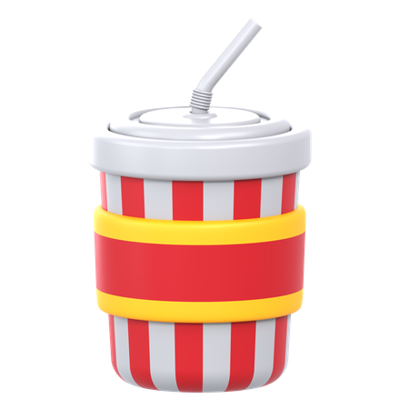 Tasse de soda  3D Icon