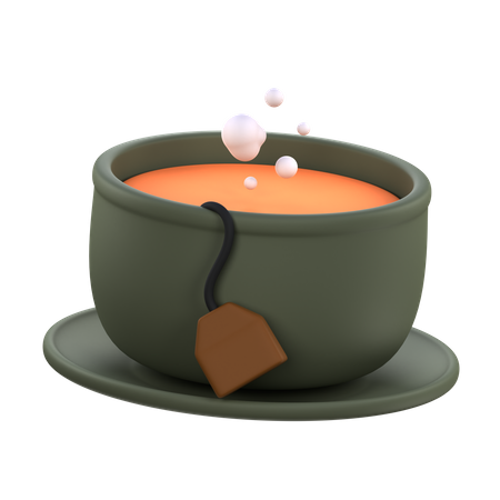 Tasse de thé chaud  3D Icon