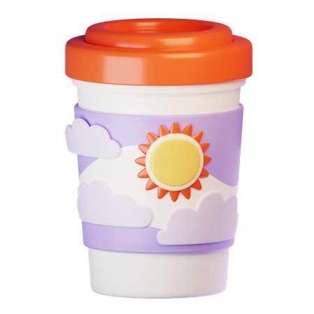 Tasse de voyage  3D Icon