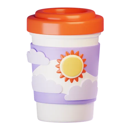 Tasse de voyage  3D Icon