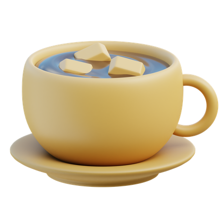 Tasse heiße Schokolade  3D Icon