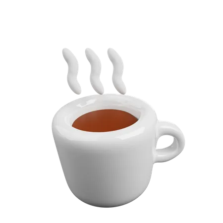 Tasse heiße Schokolade  3D Illustration