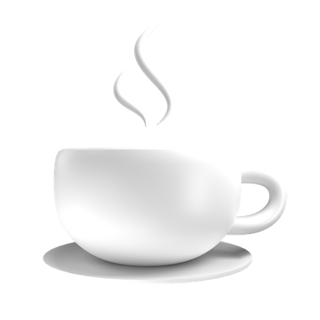 Tasse heißen Kaffee  3D Icon