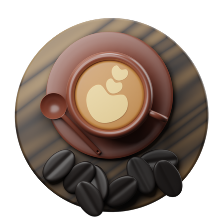 Tasse Kaffee  3D Icon