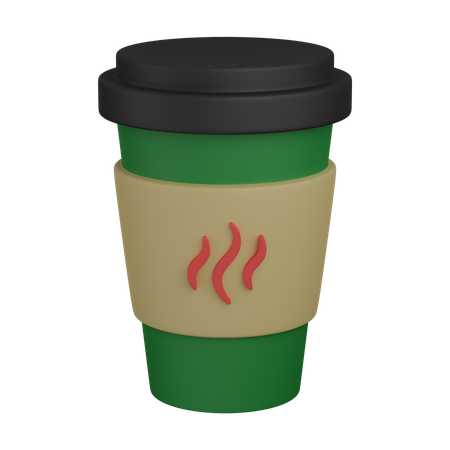 Tasse Kaffee  3D Icon