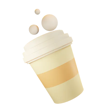 Tasse Kaffee  3D Illustration