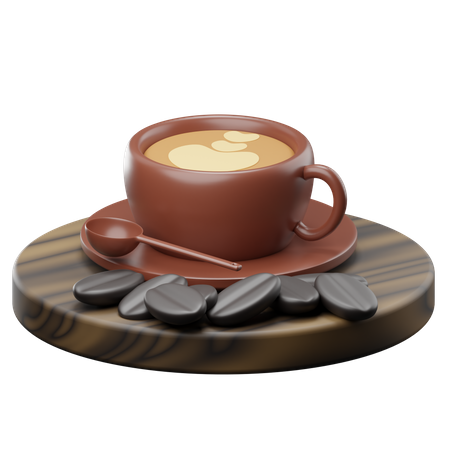 Tasse Kaffee  3D Illustration