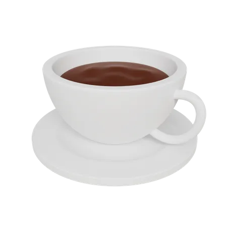 Eine Tasse Kaffee  3D Icon