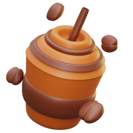 Tasse Kaffee zum Mitnehmen  3D Icon