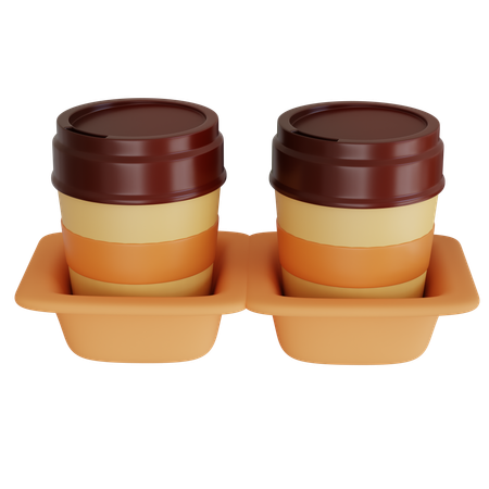 Tasse lebensmittel behälter  3D Icon