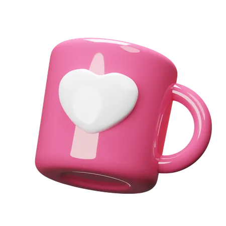 Tasse de Saint-Valentin  3D Icon