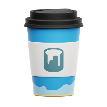Tasse zum Mitnehmen  3D Icon