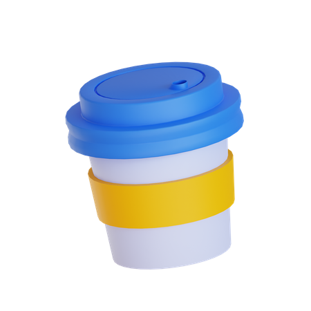 Tasse zum Mitnehmen  3D Icon
