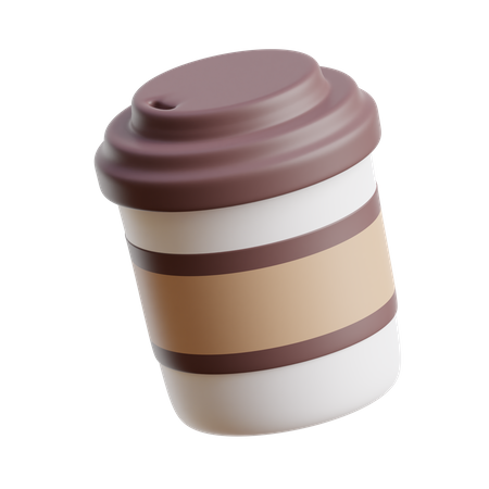 Tasse zum Mitnehmen  3D Icon
