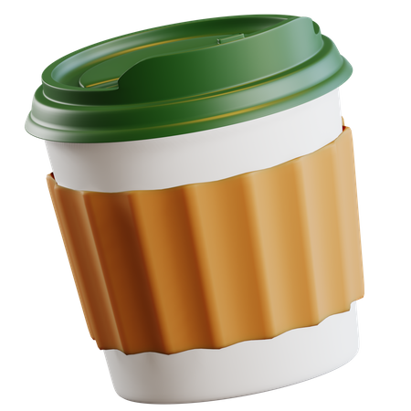 Tasse zum Mitnehmen  3D Icon