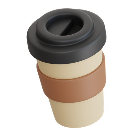 Tasse zum Mitnehmen  3D Icon