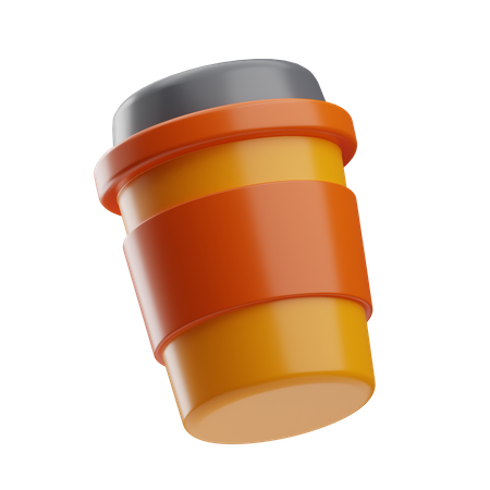 Tasse zum Mitnehmen  3D Icon