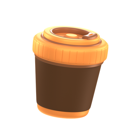 Tasse zum Mitnehmen  3D Icon