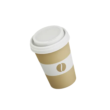 Tasse zum Mitnehmen  3D Icon