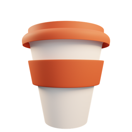 Tasse zum Mitnehmen  3D Icon