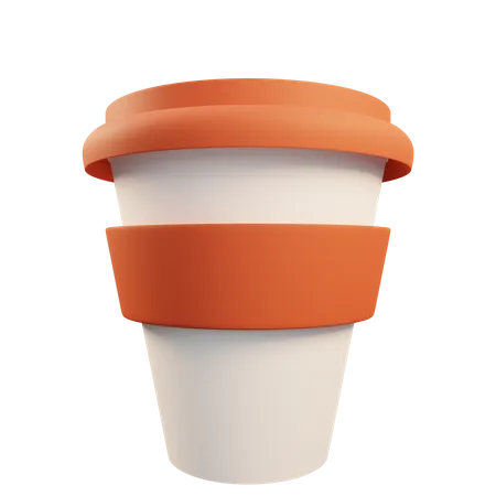 Tasse zum Mitnehmen  3D Icon