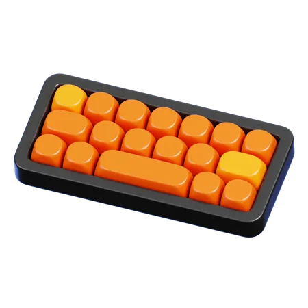 Tastatur  3D Icon