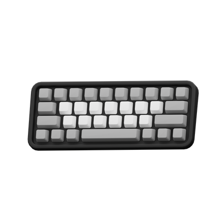 Tastatur  3D Icon