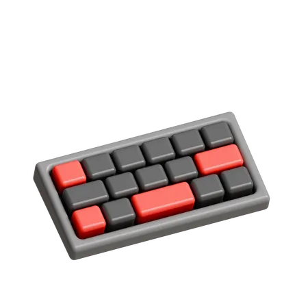 Tastatur  3D Icon