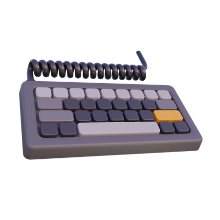 Tastatur  3D Icon