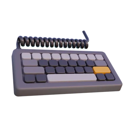 Tastatur  3D Icon