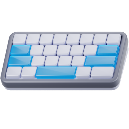 Tastatur  3D Icon