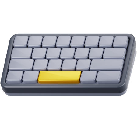 Tastatur  3D Icon