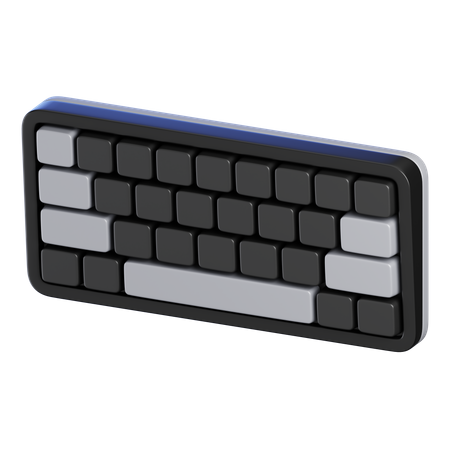 Tastatur  3D Icon