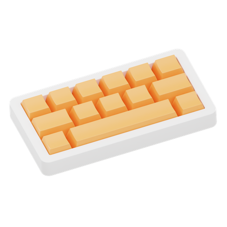 Tastatur  3D Icon