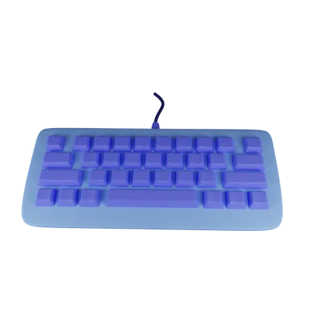 Tastatur  3D Illustration