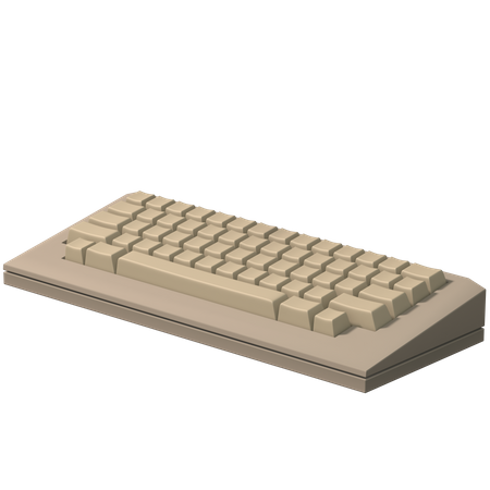 Tastatur  3D Illustration