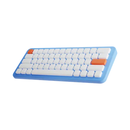 Tastatur  3D Illustration