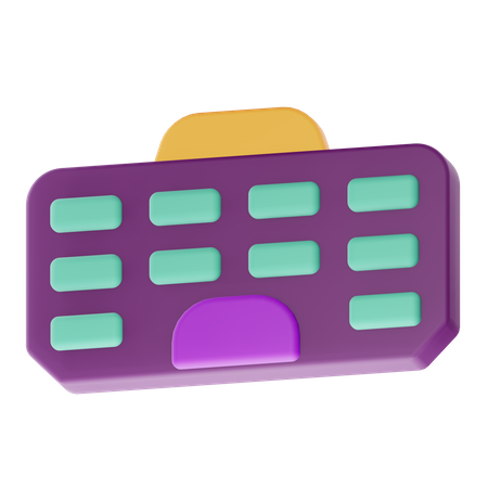 Tastatur  3D Icon