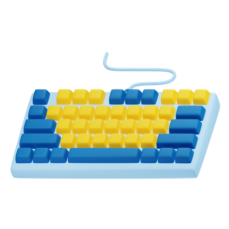 Tastatur  3D Icon