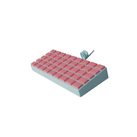 Tastatur  3D Icon