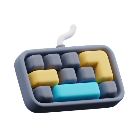 Tastatur  3D Icon