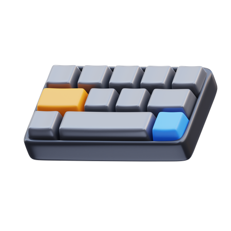 Tastatur  3D Icon